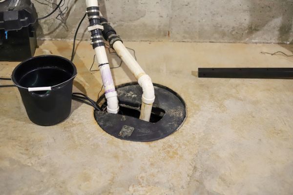 Interior Basement Drainage in Hamilton